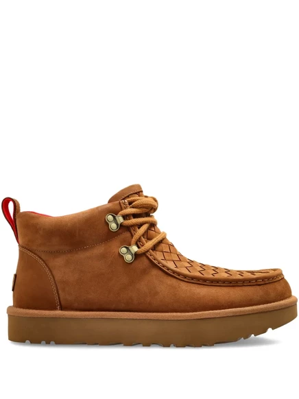 Мужские ботинки Ugg Ambush с плетёной отделкой, коричневые