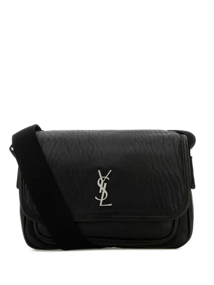 Маленькая сумка-мессенджер от Saint Laurent black