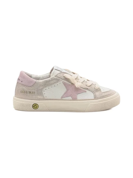 Детские кроссовки Golden Goose Kids May, белые