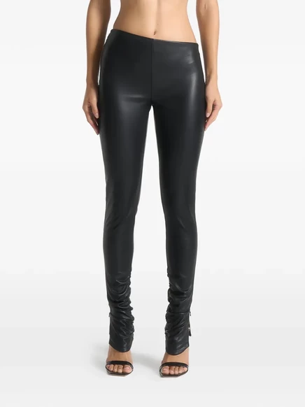 Леггинсы Manière De Voir Clara с асимметричным поясом black