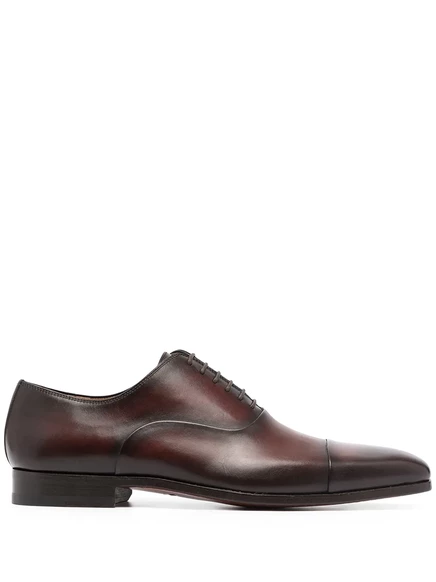 Мужские оксфорды Magnanni Caoba кожаные, коричневые