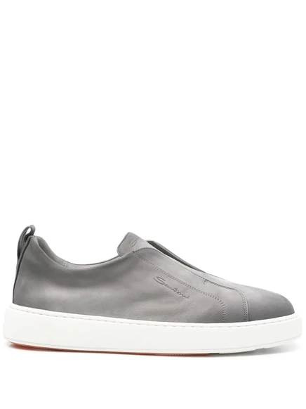 Мужские слипоны Santoni Victory, серые