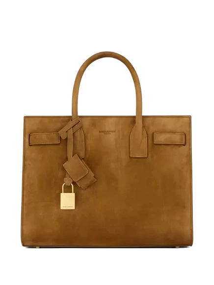 Детская замшевая сумка-тоут Saint Laurent baby Sac De Jour