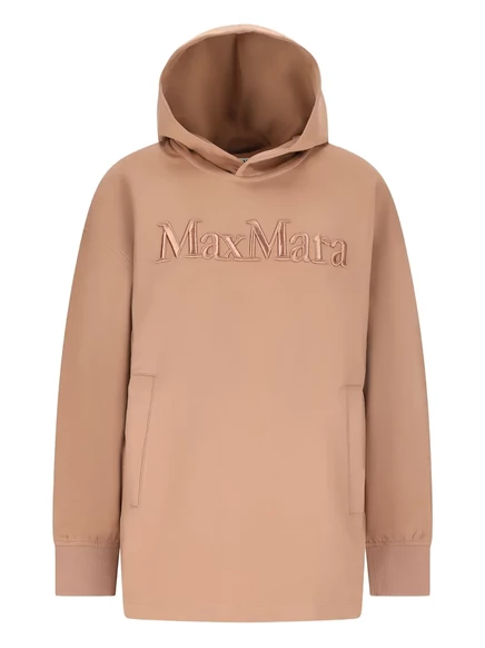 Толстовка с вышитым логотипом Max Mara neutrals