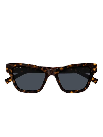 Женские солнцезащитные очки Gucci, коричневые