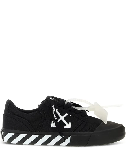 Белоснежные кроссовки Vulc с подрезом black