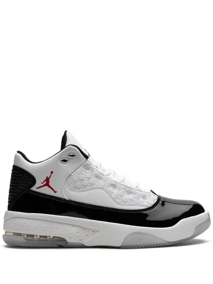 Унисекс кроссовки Jordan Max Aura 2, бело-черно-красные