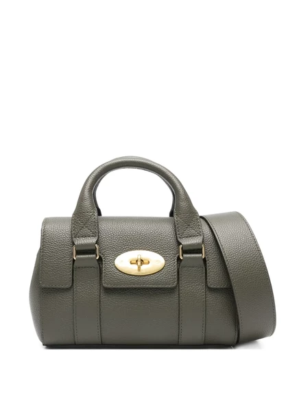 Кожаная мини-сумка Mulberry Bayswater из натуральной кожи