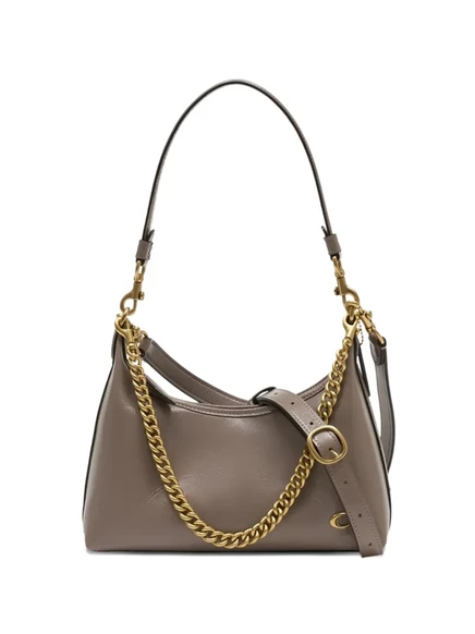 Женская сумка через плечо Coach Juliet 25, бежевая