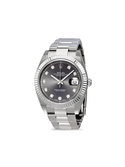 Мужские часы Rolex Datejust 40 мм, сталь, с бриллиантами
