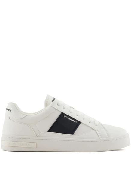 Кроссовки с логотипом Armani Exchange white