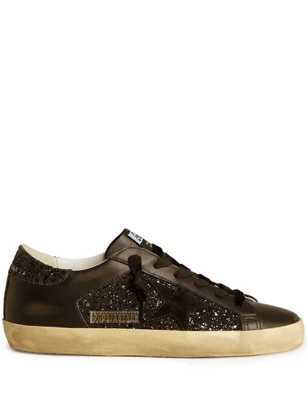 Женские кроссовки Golden Goose Super-Star, черные