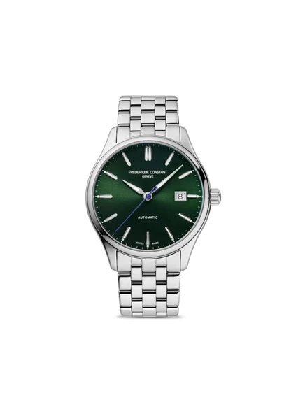 Мужские часы Frederique Constant Classics Index Automatic 40 мм, зеленые