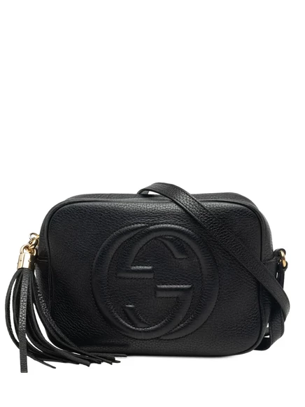 Женская сумка кросс-боди Gucci Soho Disco, черная