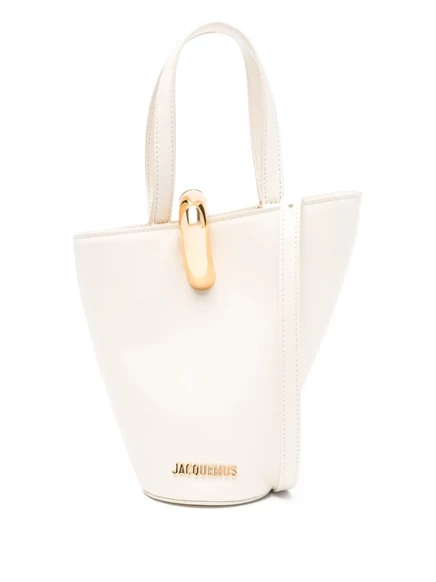 Сумка-ведро Jacquemus Le petit Bambola neutrals