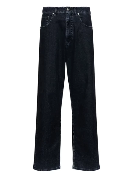Мужские джинсы MM6 Maison Margiela широкие, черные