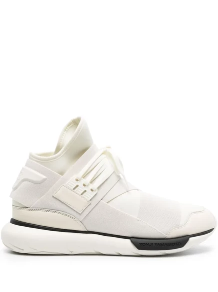 Унисекс высокие кроссовки Y-3 Qasa, молочные