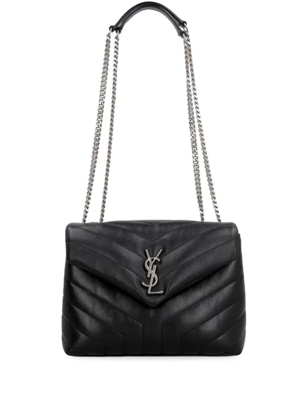 Женская сумка Saint Laurent Loulou, черная