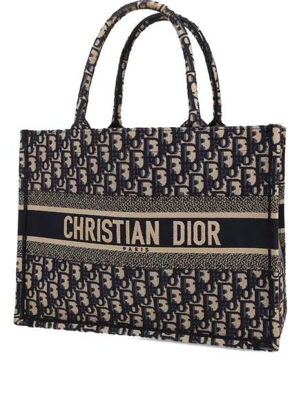 Сумка-тоут для покупок Christian Dior, бывшая в употреблении blue