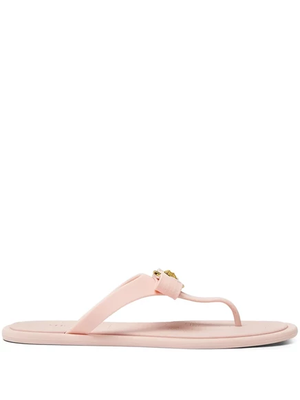 Босоножки с лентами от Versace Gianni pink