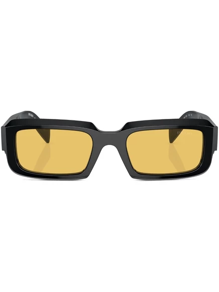 Солнцезащитные очки в прямоугольной оправе Prada Eyewear  black
