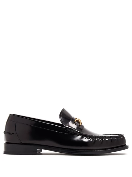 Кожаные мокасины Versace Medusa '95 black