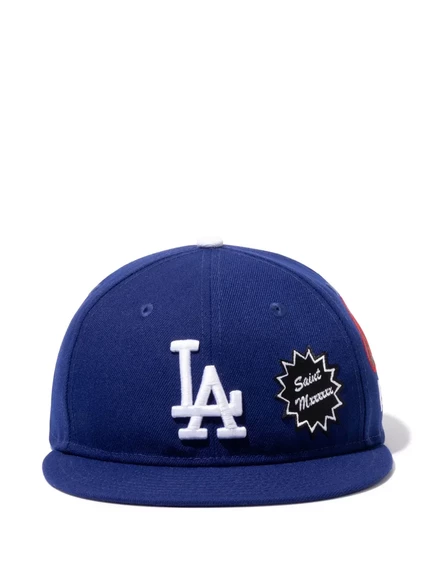 Мужская кепка SAINT Mxxxxxx x MLB Dodgers, темно-синяя