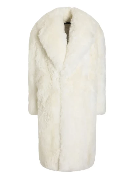 Двубортное пальто Dolce & Gabbana white