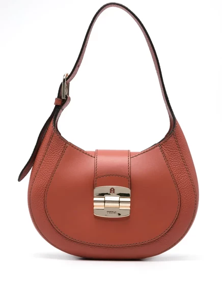 Женская сумка на плечо Furla Club 2, оранжевая