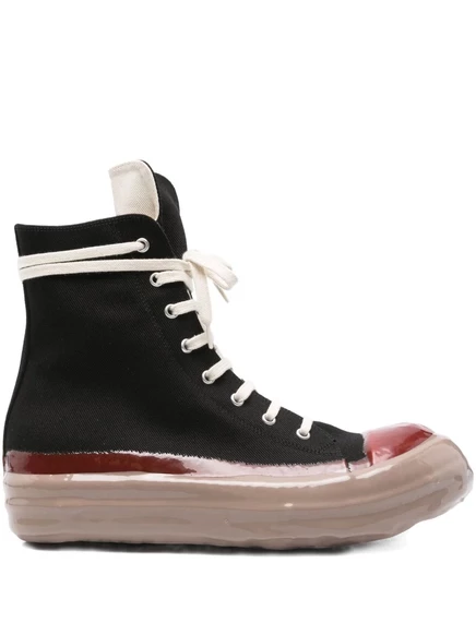 Мужские кроссовки Rick Owens DRKSHDW, черные с красным