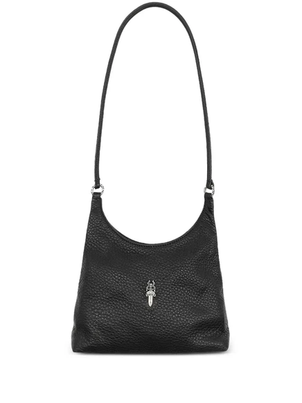 Сумка на плечо Chrome Hearts Viv Silver Dagger, черная