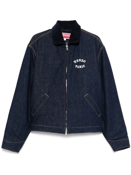 Джинсовая куртка Kenzo Verdy Market blue