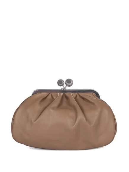 Женский клатч Weekend Max Mara Cubico с цепочкой, бежевый