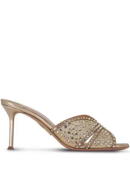 Женские мюли Aquazzura Lover 75 мм