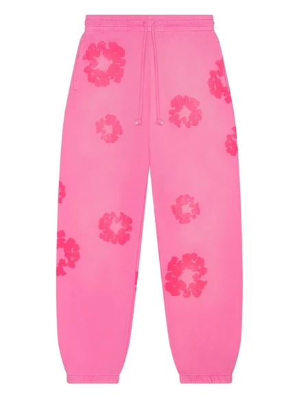 Мужские спортивные штаны Denim Tears Mono Cotton Wreath, розовые