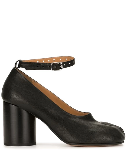Туфли-лодочки Mary Jane Maison Margiela Tabi 80 мм black