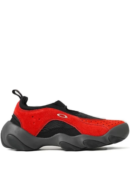 Кроссовки из перфорированной замши Oakley black