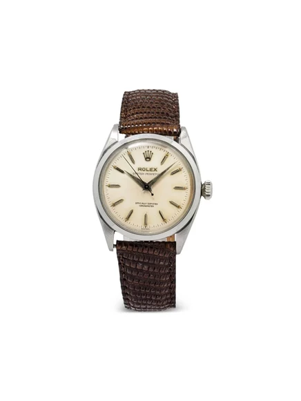 Часы Rolex Oyster Perpetual 34 мм б/у, кремовый циферблат