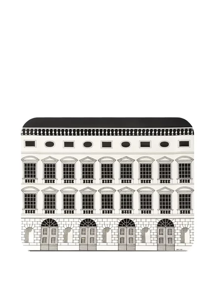 Декоративный поднос Fornasetti Architettura 48×60 см, черный