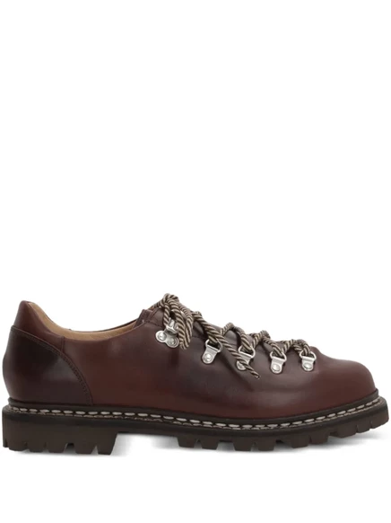 Туфли дерби Paraboot кожаные, коричневые