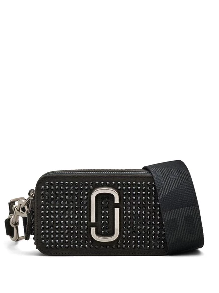 Сумка для фотокамеры Marc Jacobs из хрустального холста для моментальных снимков black