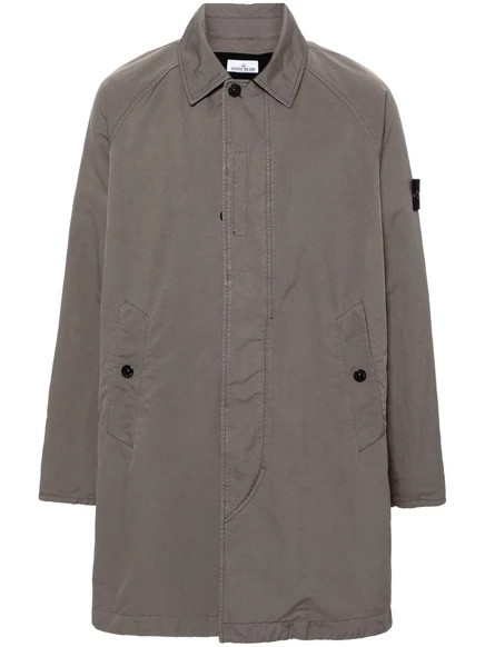 Мужское пальто Stone Island David-TC стеганое, хаки