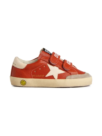 Олдскульные кроссовки Golden Goose red