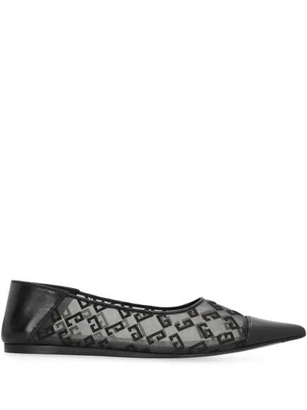 Туфли-балетки с мотивом Givenchy 4G  black