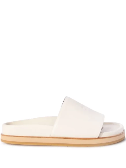 Женские шлепанцы Off-White, бежевые