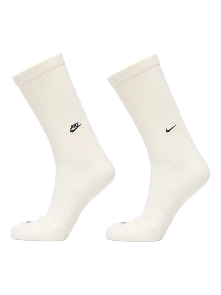 Носки Nike 2 пары с амортизацией и логотипом, бежевые