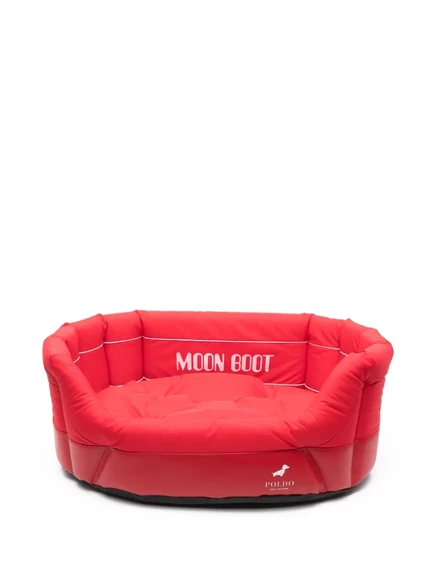 Аксессуар для домашних животных с логотипом Moon Boot x Poldo Dog Couture красный