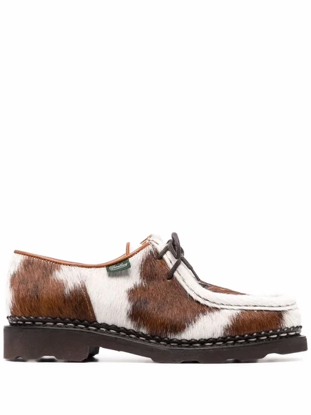 Женские дерби Paraboot Michael, коричнево-белые