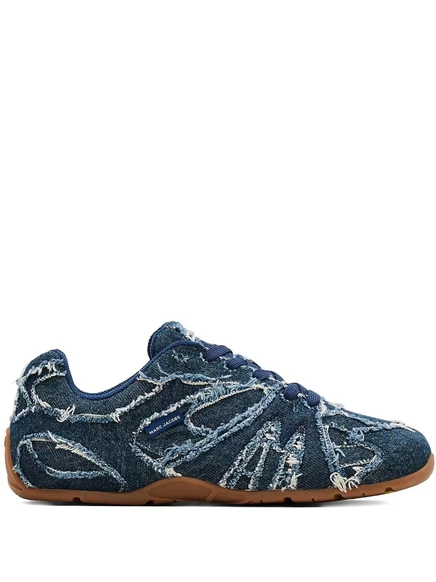 Весенние кроссовки Marc Jacobs Denim 72 blue