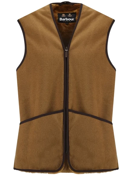 Вязаный жилет Barbour brown